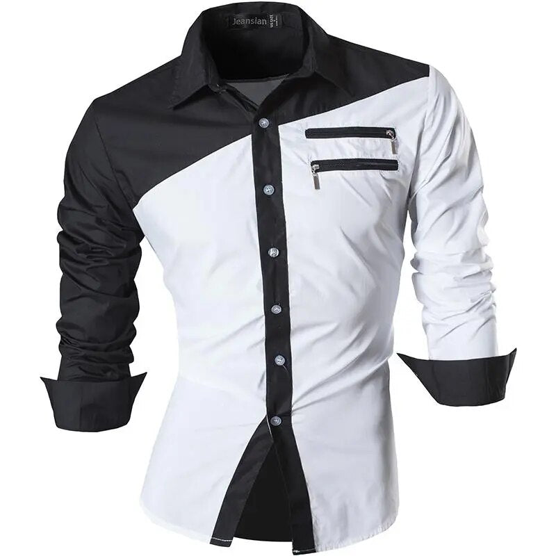 Casual Long Sleeve Dress Shirt - Polished 24/7
