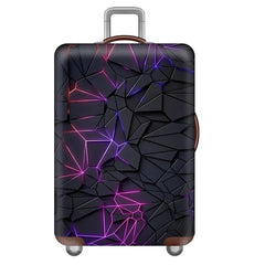 Designer Thick Elastic Luggage Cover 18-32 Inch Trolley Case Cover - Polished 24/7