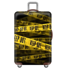 Designer Thick Elastic Luggage Cover 18-32 Inch Trolley Case Cover - Polished 24/7
