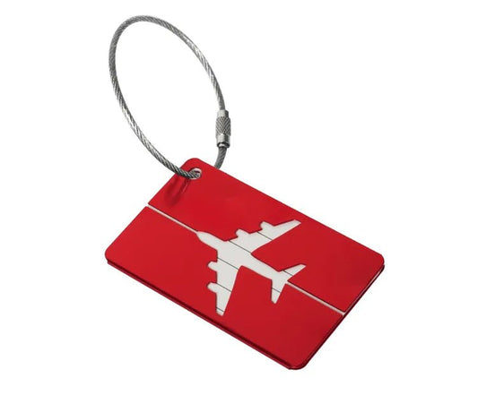 Fashion Metal Travel Luggage Tag - Polished 24/7