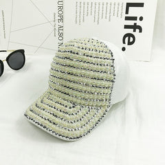 Rhinestone Fedora Jazz Hat - Polished 24/7