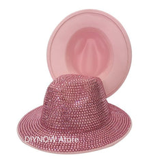 Rhinestone Fedora Jazz Hat - Polished 24/7