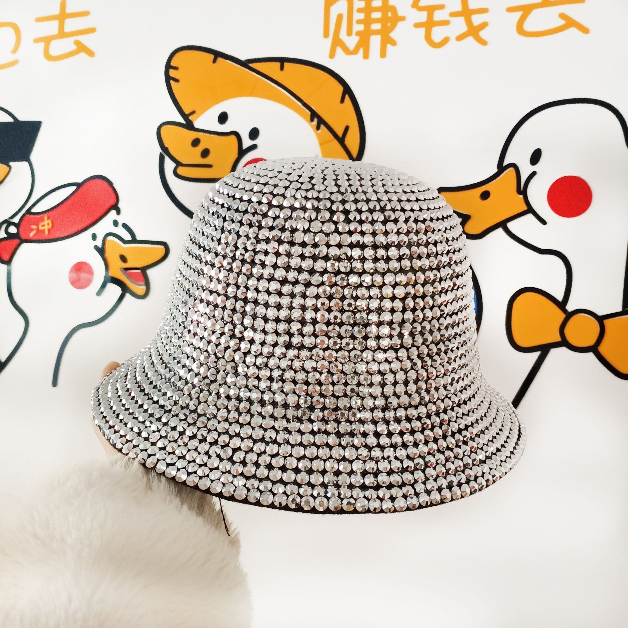 Rhinestone Fedora Jazz Hat - Polished 24/7