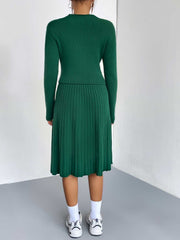 Rib-Knit Sweater and Skirt Set - Polished 24/7