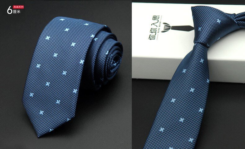 SHENNAIWEI corbatas hombre 2023 fashion New Classic England style Stripes gravatas jacquard woven Men's Tie Necktie 6cm lote - Polished 24/7