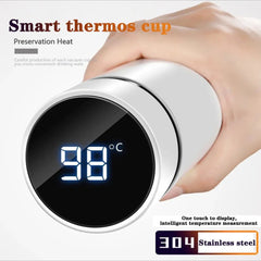Smart Insulation Cup Male and Female Student Portable Water Cup Creative Mass Simple Temperature Tea Cup - Polished 24/7