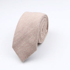 Thick Cashmere Wool Gentleman Solid Color Necktie 7CM Formal Wedding Party Europen Style Red Brown Green Gray Clothing Tie Gift - Polished 24/7