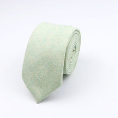 Thick Cashmere Wool Gentleman Solid Color Necktie 7CM Formal Wedding Party Europen Style Red Brown Green Gray Clothing Tie Gift - Polished 24/7