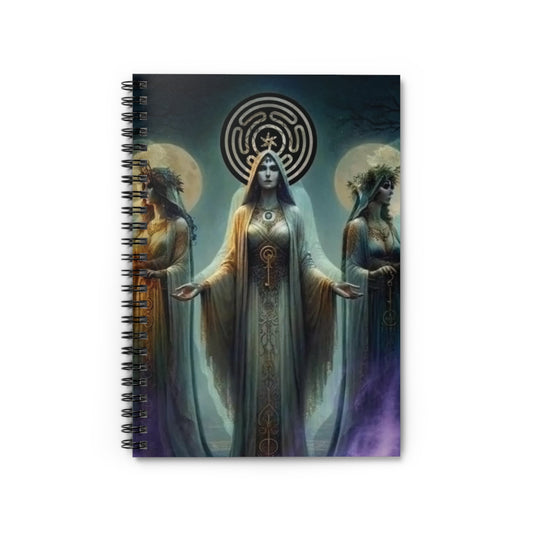 Hekate Spiral Notebook - Ruled Line for Creative Souls