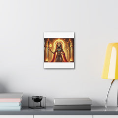 Sekhmet Canvas Wall Art - Egyptian God Inspired Decor