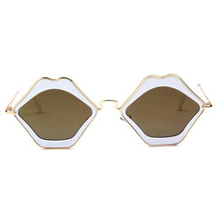 Women Fashion Lips Shape Sunglasses