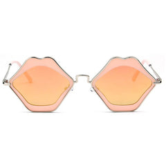 Women Fashion Lips Shape Sunglasses