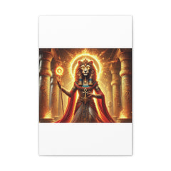 Sekhmet Canvas Wall Art - Egyptian God Inspired Decor