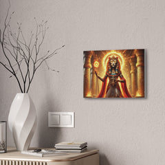 Sekhmet Canvas Wall Art - Egyptian God Inspired Decor