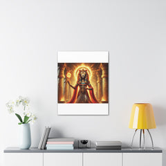 Sekhmet Canvas Wall Art - Egyptian God Inspired Decor