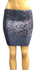 WOMEN'S SEQUIN MINI SKIRT