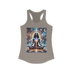 Cosmic Meditation Racerback Tank - Women's Spiritual Activewear