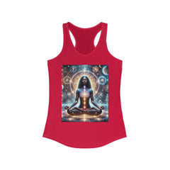 Cosmic Meditation Racerback Tank - Women's Spiritual Activewear