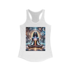 Cosmic Meditation Racerback Tank - Women's Spiritual Activewear