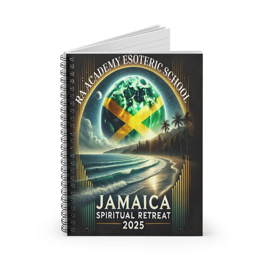 Jamaica Spiritual Retreat 2025 Spiral Notebook - Ideal for Dreamers and Creatives