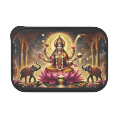 Lakshmi Bento Box with Utensils - Elegant Lunch Container for Spiritual Mindfulness