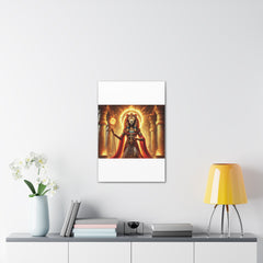 Sekhmet Canvas Wall Art - Egyptian God Inspired Decor