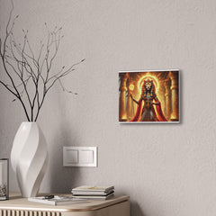 Sekhmet Canvas Wall Art - Egyptian God Inspired Decor