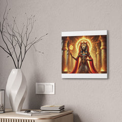 Sekhmet Canvas Wall Art - Egyptian God Inspired Decor