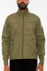 Mens Solid Soft Shell Storm Tech Jacket Coat