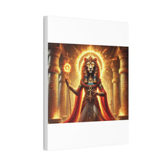 Sekhmet Canvas Wall Art - Egyptian God Inspired Decor