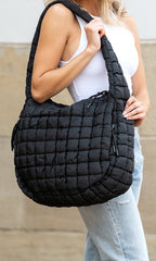 Taylor Quilted Puffer Tote