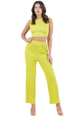 WOMEN FASHION 3 PIECE PANT SET