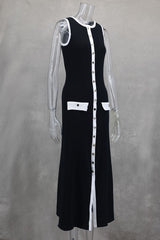 WOMEN FASHION LONG MAXI KNIT DRESS