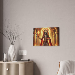 Sekhmet Canvas Wall Art - Egyptian God Inspired Decor