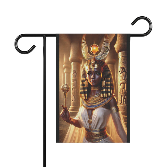 Hathor Garden Banner - Decorative House Banner for Spiritual Outdoor Spaces