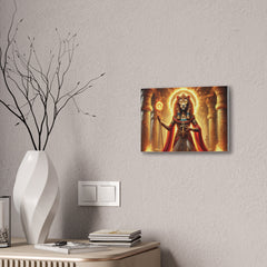 Sekhmet Canvas Wall Art - Egyptian God Inspired Decor