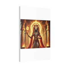 Sekhmet Canvas Wall Art - Egyptian God Inspired Decor