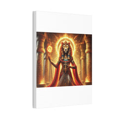 Sekhmet Canvas Wall Art - Egyptian God Inspired Decor