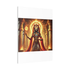 Sekhmet Canvas Wall Art - Egyptian God Inspired Decor