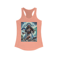 Yemaya Women's Racerback Tank - Perfect for Beach Days and Summer Celebrations