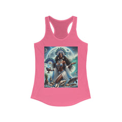 Yemaya Women's Racerback Tank - Perfect for Beach Days and Summer Celebrations