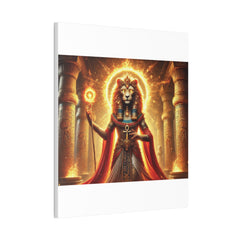 Sekhmet Canvas Wall Art - Egyptian God Inspired Decor