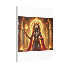 Sekhmet Canvas Wall Art - Egyptian God Inspired Decor