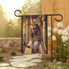 Hathor Garden Banner - Decorative House Banner for Spiritual Outdoor Spaces