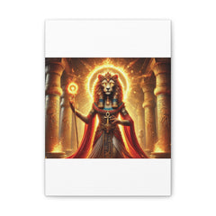 Sekhmet Canvas Wall Art - Egyptian God Inspired Decor