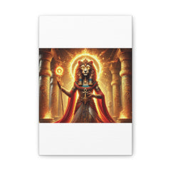 Sekhmet Canvas Wall Art - Egyptian God Inspired Decor