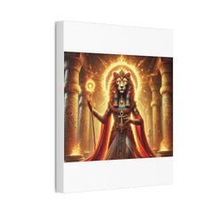 Sekhmet Canvas Wall Art - Egyptian God Inspired Decor