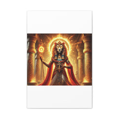 Sekhmet Canvas Wall Art - Egyptian God Inspired Decor