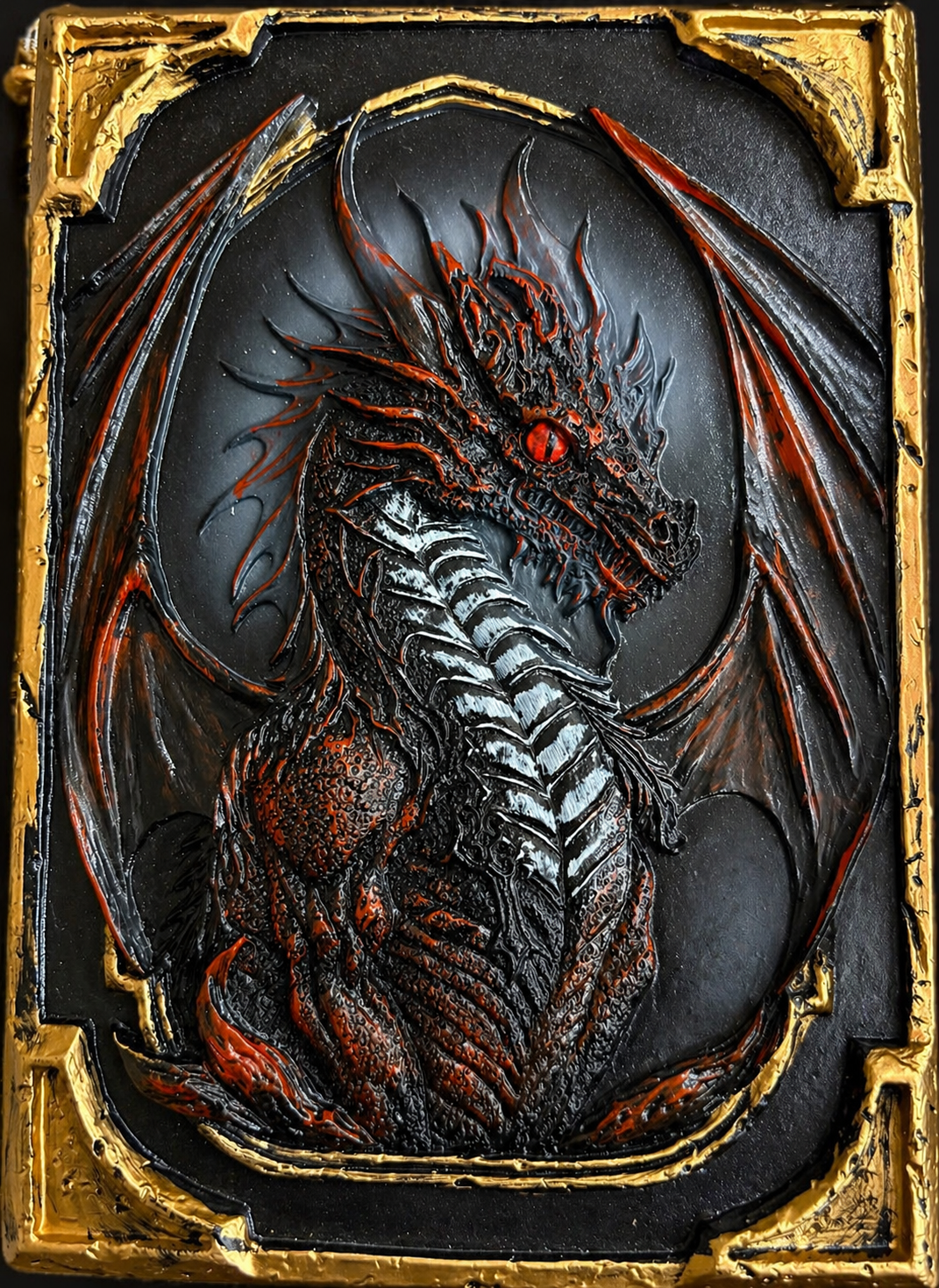 Red Dragon Guardian Grimoire – Sacred Kraft Edition