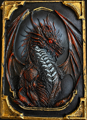 Red Dragon Guardian Grimoire – Sacred Kraft Edition
